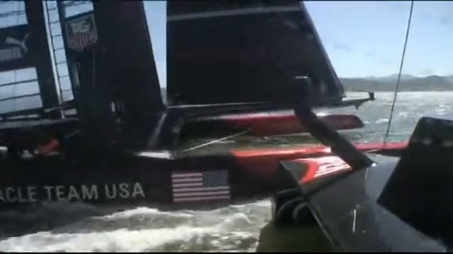 America's Cup: Oracle evens up the score смотреть онлайн