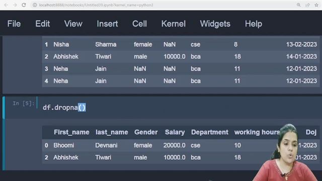 Data Cleaning in python | fillna in pandas | pandas tutorial in hindi смотреть онлайн