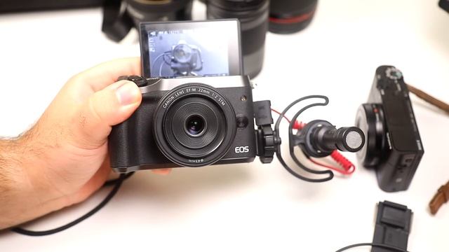 best vlogging camera 2017 canon eos m6 microphone fix (english) смотреть онлайн
