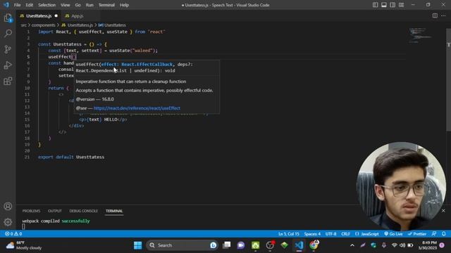 useEffect in React Js | React Hooks смотреть онлайн