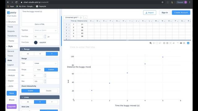 Graphing In Plot.ly With Error Bars