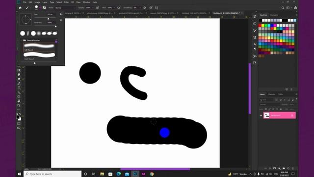 photoshop brush tool Explained Part 1 | Adobe Photoshop Tutorials | Anas Graphics | Class 10 смотреть онлайн