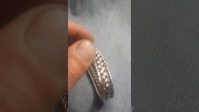 Браслет. серебро. тайское плетение смотреть онлайн