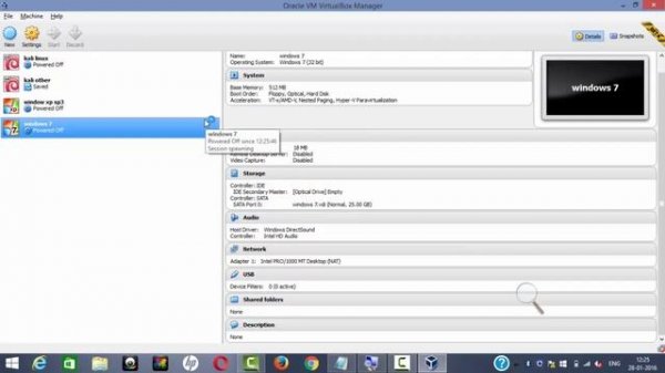 how to setup virtual box in window 7 / 8 - 32 bit - 64 bit
