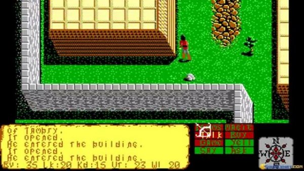 Faery Tale Adventure gameplay (PC Game, 1987)