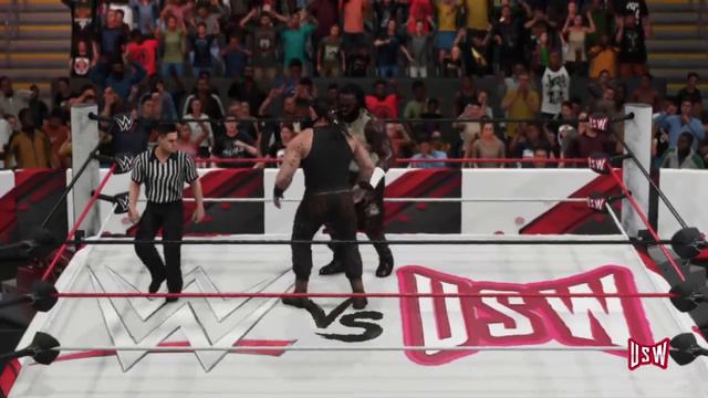 Theo Charles Vs Braun Strowman(USW Vs WWE - 11/21/22) смотреть онлайн