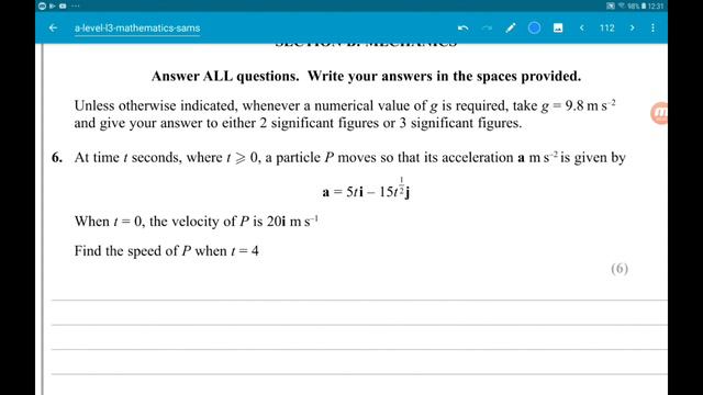 Edexcel A Level Maths Sample Paper 3: Statistics And Mechanics Walkthrough