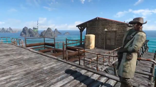 Fallout 4-Settlement Build - Kingsport Lighthouse смотреть онлайн