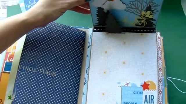 Трэвел-бук для мальчика / Scrapbooking / Travel Book