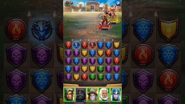 12 нападений одноцветками Empires&Puzzles + объявление раздачи слонов. смотреть онлайн