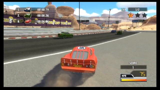 Disney Pixar Cars: Race O Rama - Radiator Springs Speedway - Cars Toon смотреть онлайн