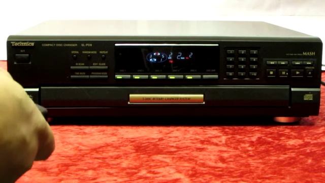Technics SL-PD9 5 Disc Changer CD Player смотреть онлайн
