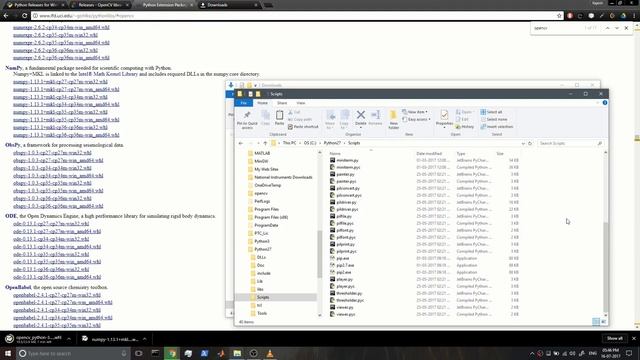 How to install opencv for python with Contrib packages | Simplest method смотреть онлайн