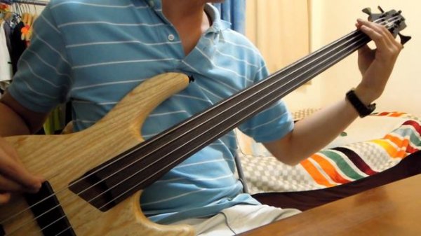 楊乃文 - 應該 Fretless Bass Cover (Cort B4FL)