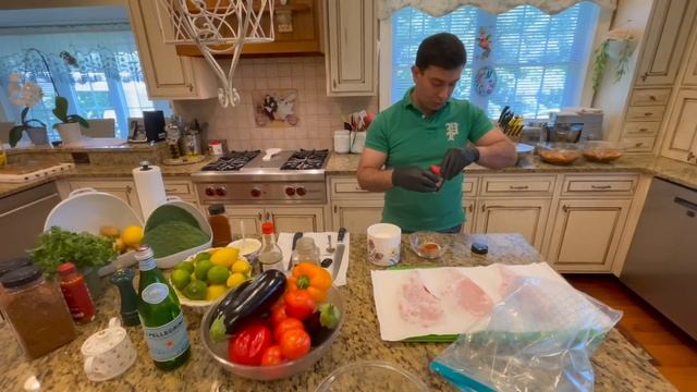 Шашлык из свинины и стейки рибай на Father's Day #кухня #рецепт #простойрецепт смотреть онлайн