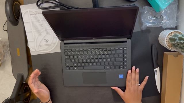 Ordinateur portable pour étudiant UNBOXING hp laptop 14S-DQ0045NF #hp #pc #school смотреть онлайн