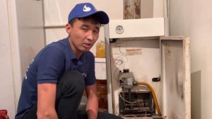 Ремонт газового котла Лемакс. Замена термопара .Проблемы и решения. Наш сайт: www.remontgaz.kz