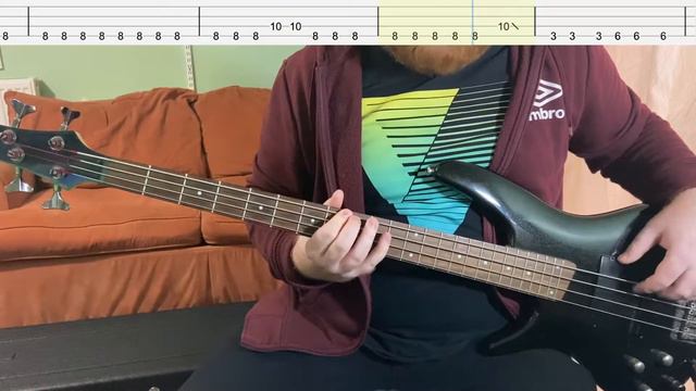Mac DeMarco - Dreaming (Bass Cover with Tabs) смотреть онлайн