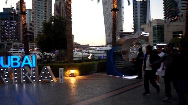 ДУБАЙ Марина!!! Вечером набережная смотреть онлайн