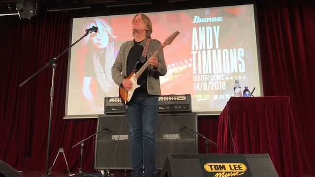 Andy Timmons - Electric Gypsy (Ibanez Guitar Clinic in Hong Kong) смотреть онлайн