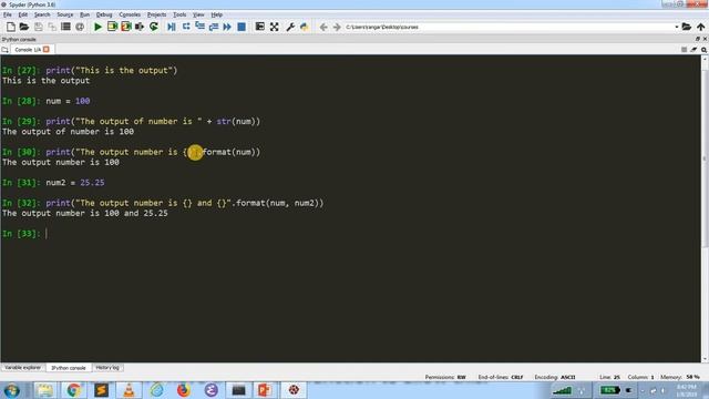 Python Basics - Python Output смотреть онлайн
