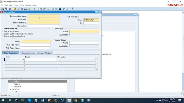 How to Register Report in Oracle Applications EBS Oracle APPS with parameter смотреть онлайн
