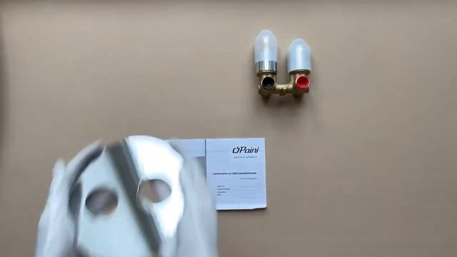 Встраиваемый смеситель для ванны Paini Cox Grip 7GCR6911 Хром. смотреть онлайн