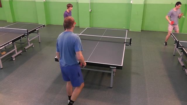 Фаворский И. - Тимофеев В. настольный теннис новички смотреть онлайн