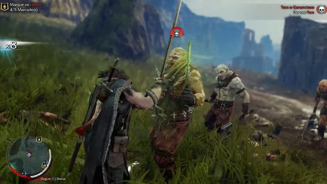 Middle-earth: Shadow Of Mordor Parte 11 - Caçando Os Chefes (PC Gameplay) - Sem Comentários