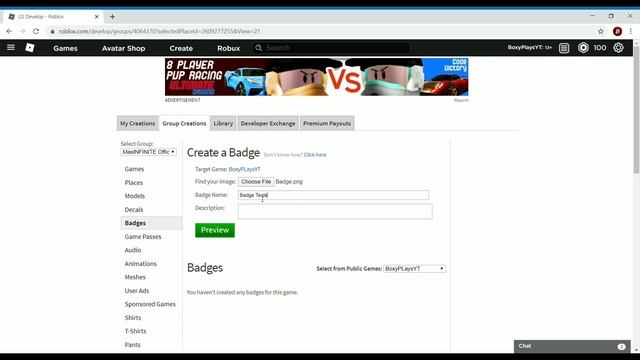 Roblox Studio Tutorial - HOW TO MAKE AND USE PLAYER BADGES смотреть онлайн