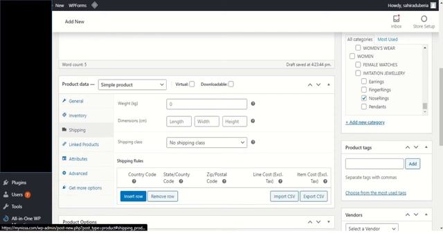 How to upload products on a WordPress website #simple #product #wordpress смотреть онлайн