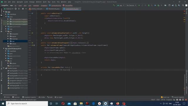 Real-time Face Detection Using Haar Cascade: Image Processing On Android Using OpenCV Part 7 смотреть онлайн