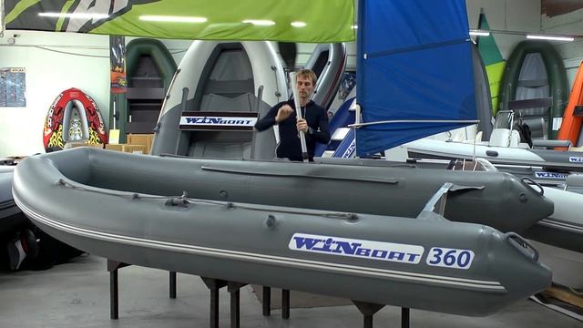 Как сложить и разложить складной РИБ WinBoat. Нюансы при сборке. смотреть онлайн