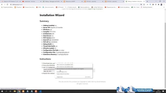 ? PHP Xdebug vscode - php debugging Video смотреть онлайн