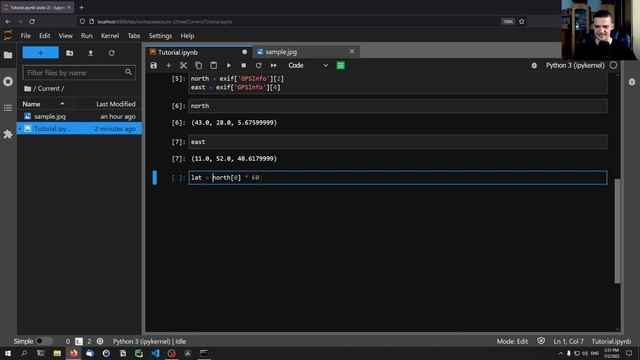 GPS Location From Image Metadata in Python смотреть онлайн
