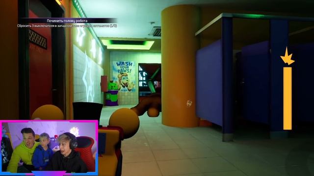 Победил МОНТИ и РОКСИ в ФНАФ FIVE NIGHT at Freddy’s SECURITY BREACH 9 Часть смотреть онлайн