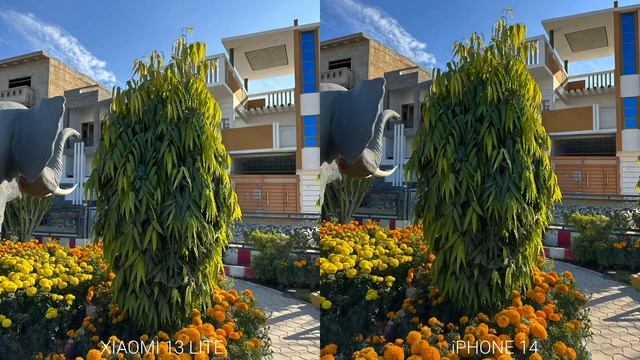Xiaomi 13 Lite Vs IPhone 14 Camera Test & Review