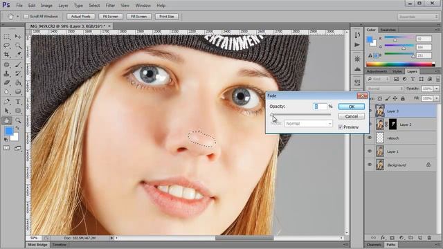 Ретушь портрета (быстро и качественно) смотреть онлайн