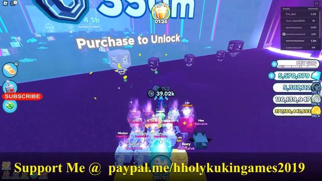 Pet Simulator X!: Hardcore, Tech World, Alien Lab, Alien Forest смотреть онлайн