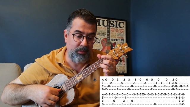 Led Zeppelin - Stairway to Heaven Ukulele tab смотреть онлайн