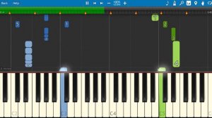 Как играть песню фнаф 1 на пианино