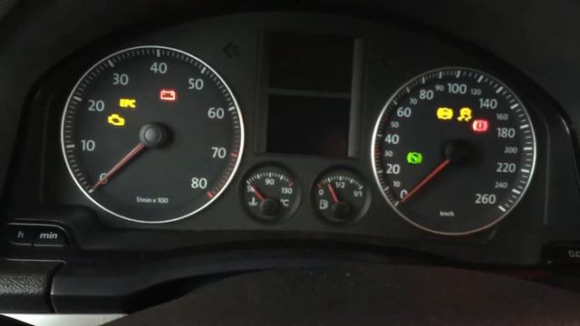 Golf 5 Загорелось airbag fault смотреть онлайн