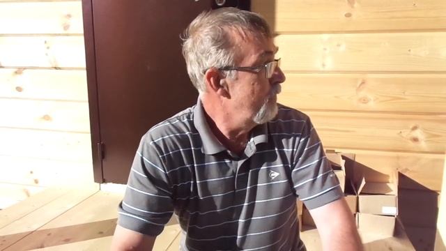 Каркасный зимний дом в один этаж, 8х12 в Бойково смотреть онлайн