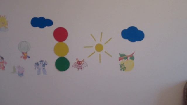 Оформление стены в детской, рисунки для детей. Пеппа, солнышко. смотреть онлайн