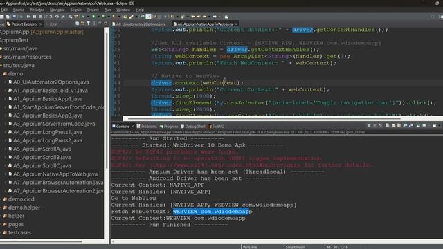 Chapter 11: How to Switch between Native and Web View in Mobile смотреть онлайн