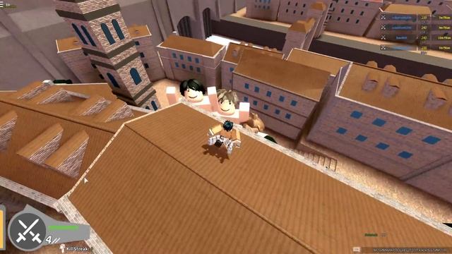 Roblox атака титанов (1 серия) смотреть онлайн