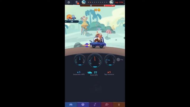 Clicker Racing Android GamePlay (By No Power up ) Games смотреть онлайн
