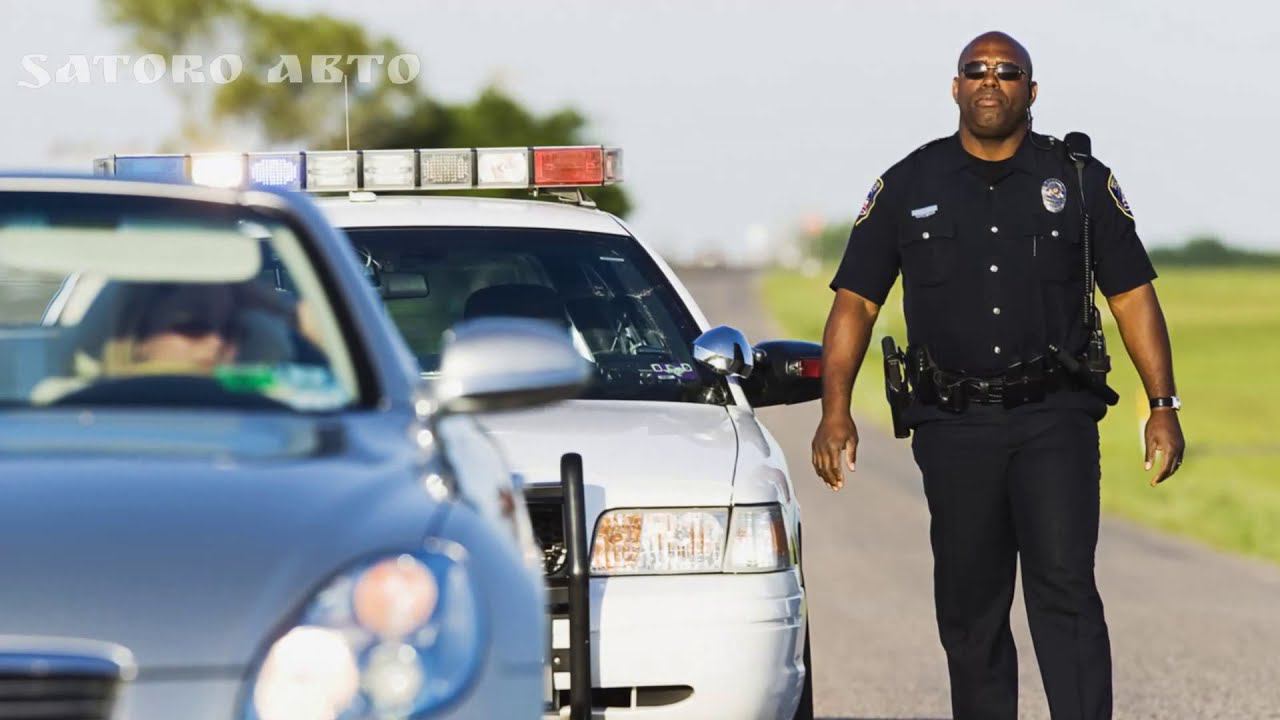 Для чего полицейские США трогают задний фонарь автомобиля? смотреть онлайн