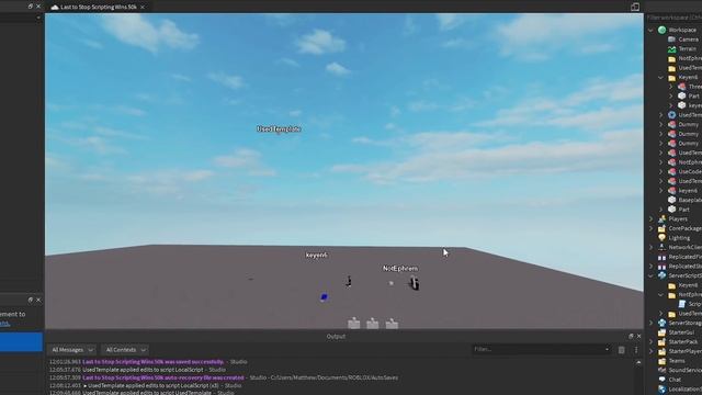 Last to Stop Scripting Wins R$50,000 ROBUX! (Roblox) смотреть онлайн