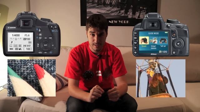 Canon EOS 1100D vs. Nikon D3100 - Comparativa Digitalrev4U смотреть онлайн